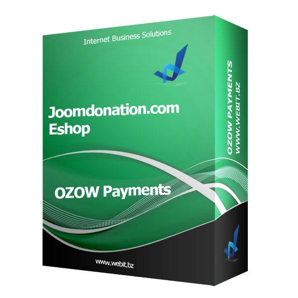 Joomdonation EShop - OZOW Online Payments